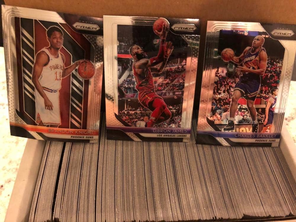 2018-19 Panini Prizm Basketball Skip Numbered Hand Collated Base Set of 247 Basketball Cards NO ROOKIES With FREE SHIPPING IN THE USA.. Includes Giannis Antetokounmpo, Stephen Curry, Kevin Durant, LeBron James in Los Angeles Lakers uniform, Anthony Davis, Ben Simmons, Kyrie Irving, Chris Paul, Joel Embiid, Russell Westbrook, Dirk Nowitzki, Kawhi Leonard, James Harden, Lonzo Ball, Draymond Green, Victor Oladipo, Donovan Mitchell, Devin Booker and Many Hall of Famers too, a great collectible
