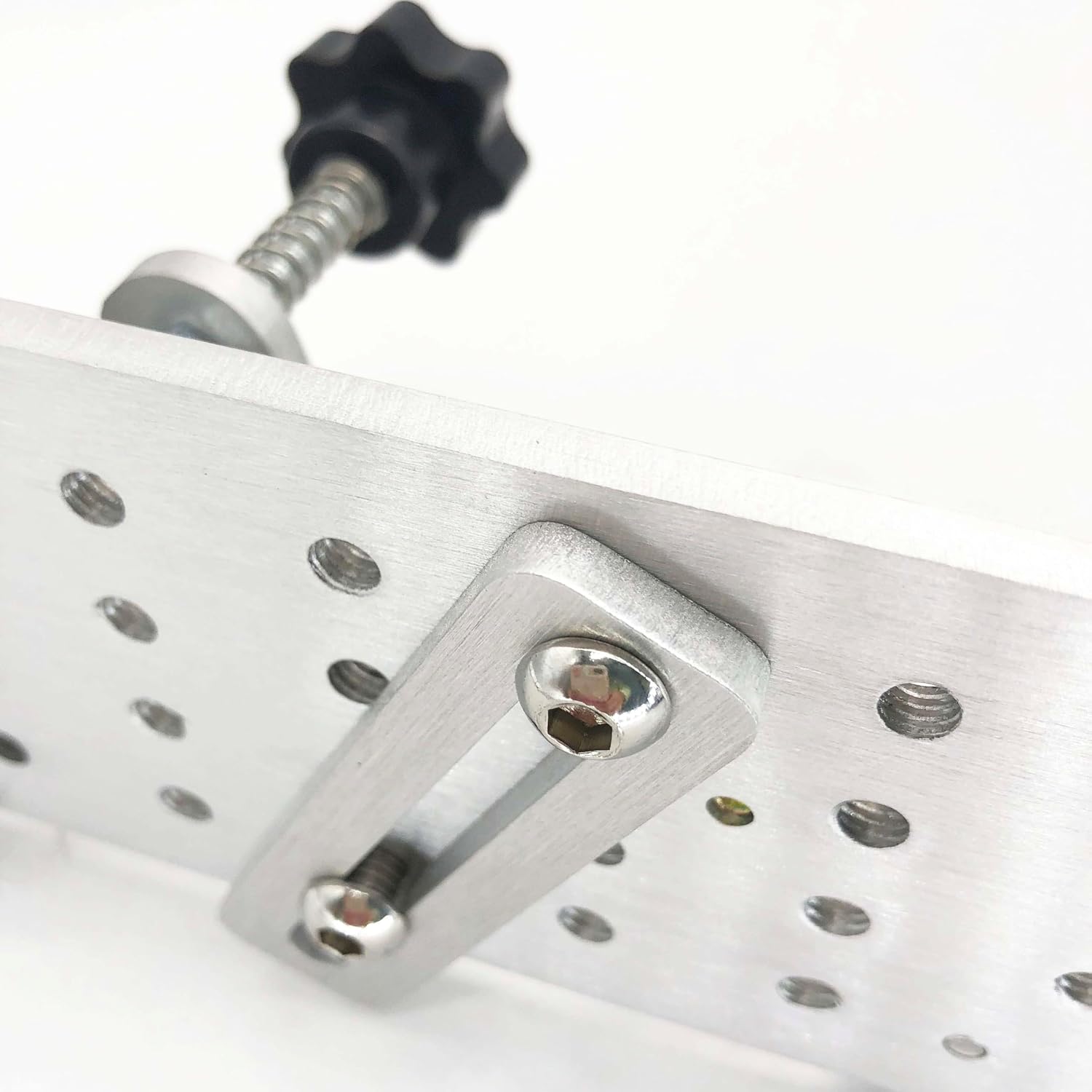 Knife Beveling Jig, Adjustable Sharpener Jig Locator, Knife Sharpening Clip for Knife Making for Grinding Belt Sander Machine