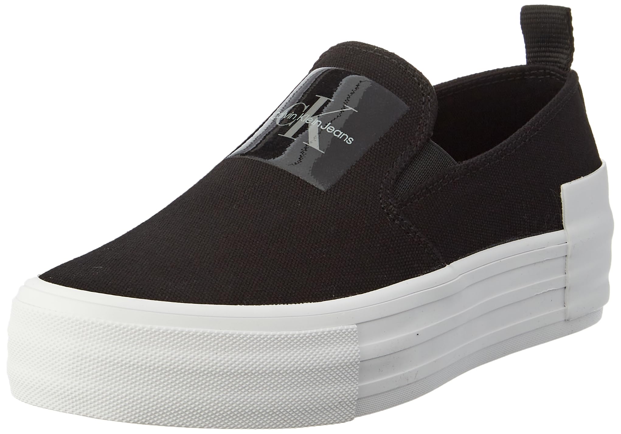 Calvin Klein Jeans Bold Vulc Flatf Slipon Wn Yw0yw01040, Zapatilla Vulcanizada Mujer