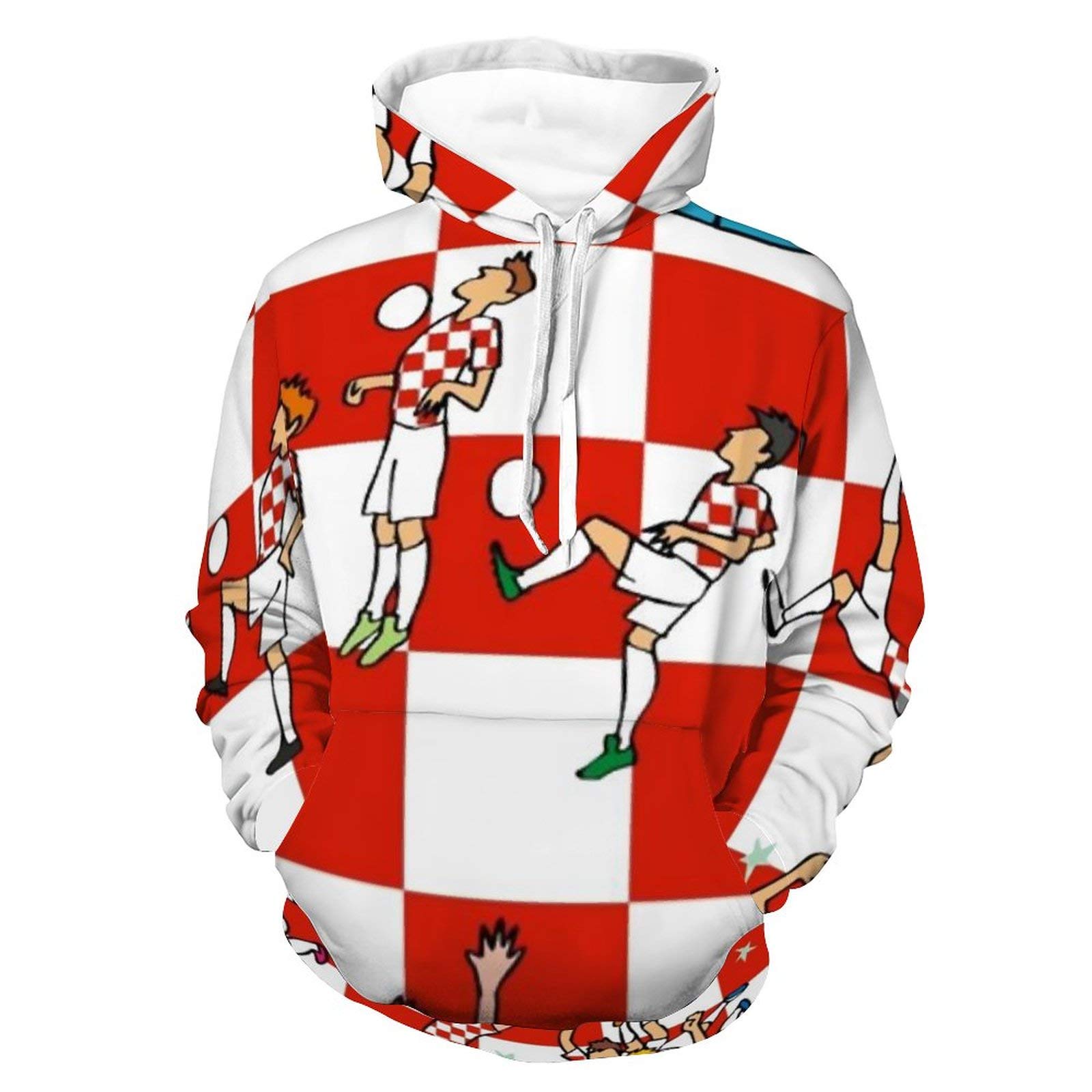 AERICKON Felpe con cappuccio da donna con stampa 3D unisex alla moda con cappuccio abbigliamento casual autunnale con tasca per jogging vacanza