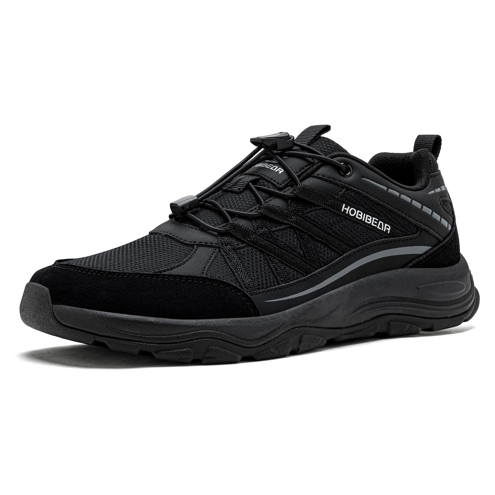 HOBIBEAR Barfußschuhe für Damen, breite Zehenbox, Trailrunning-Sneaker