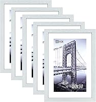 Vista 42 de VCK Marco para póster con plexiglás pulido, juego de 5 formatos horizontal y vertical, incluye piezas metálicas para colgar, 18 x 24 pulgadas
