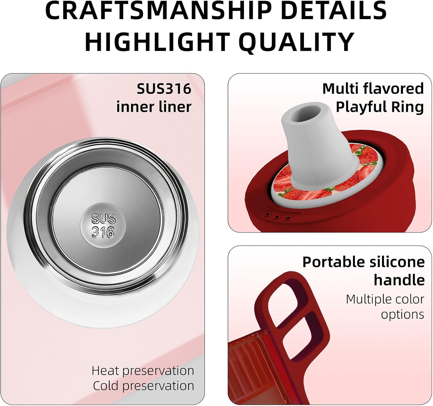 VEEVA Scented Water Bottle (16oz) with 3 aroma pods + straw. Leak-proof, BPA-free, keeps water cold for 6 hours. Perfect for school, gym, sports Zero sugar, zero calories, fun hydration for all