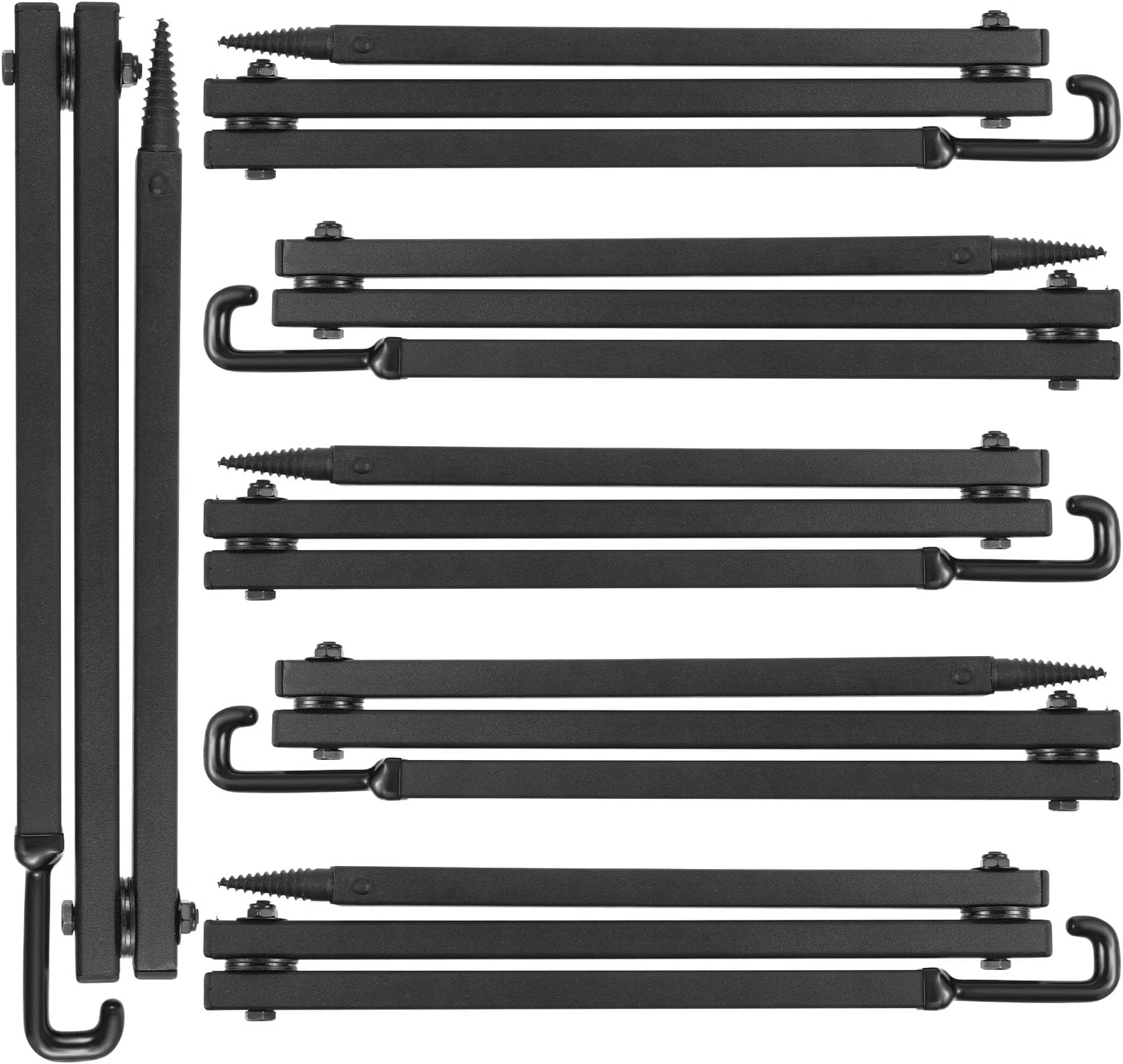 Sadnyy 6 Pcs Tree Stand Bow Hanger Bow Hunting Accessories Tree Stand Accessories for Hunting Bow Holder Archery Multi Purpose Tree Stand Bow for Outdoors Sports