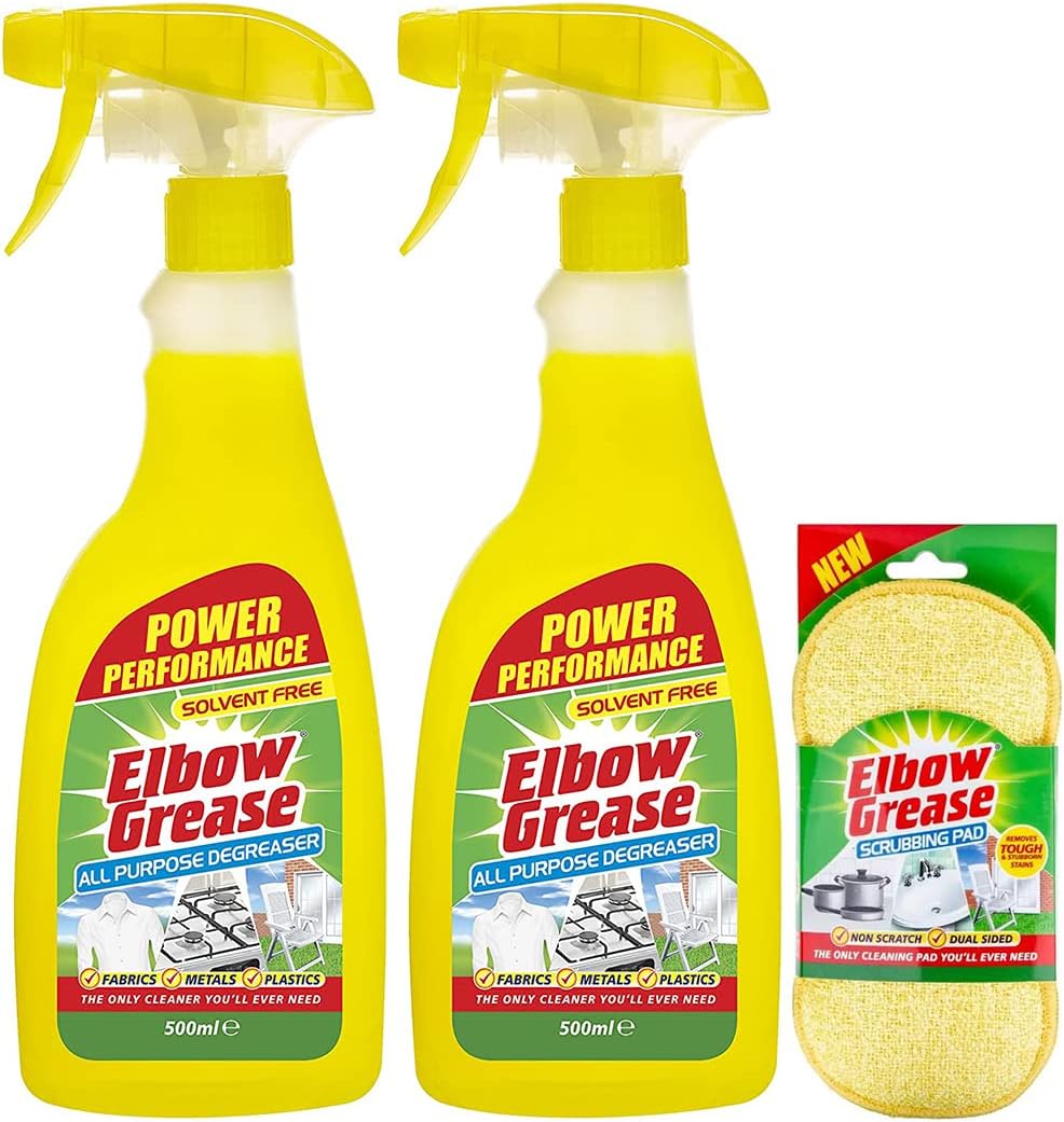 2X Elbow Grease Allpurpose Degreaser Spray 2X 500 ml Effective
