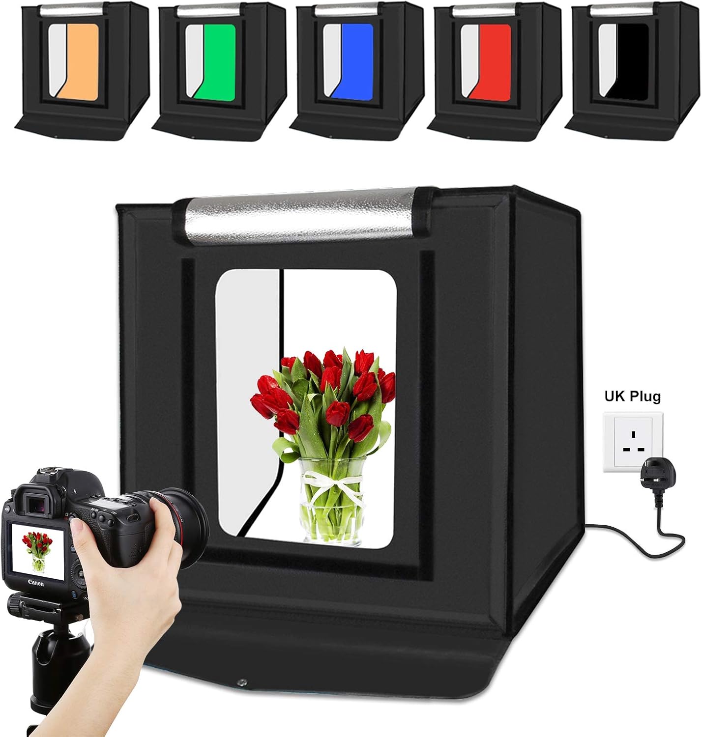 Photo Studio Box,PULUZ 15inch/38cm Light Box Photography Lightbox