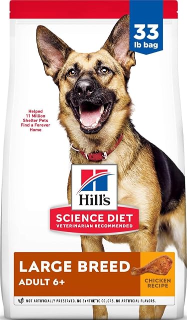 Hill's Science Diet Large Breed Adult Dry Dog Food 6+