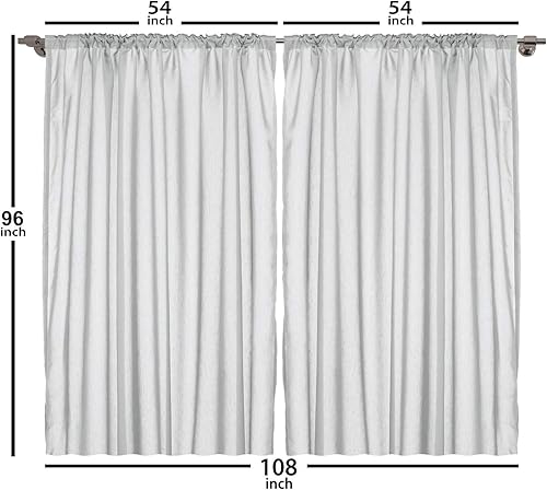 Miniatura 3 de Cortinas Ambesonne con estampado juego de dos cortinas