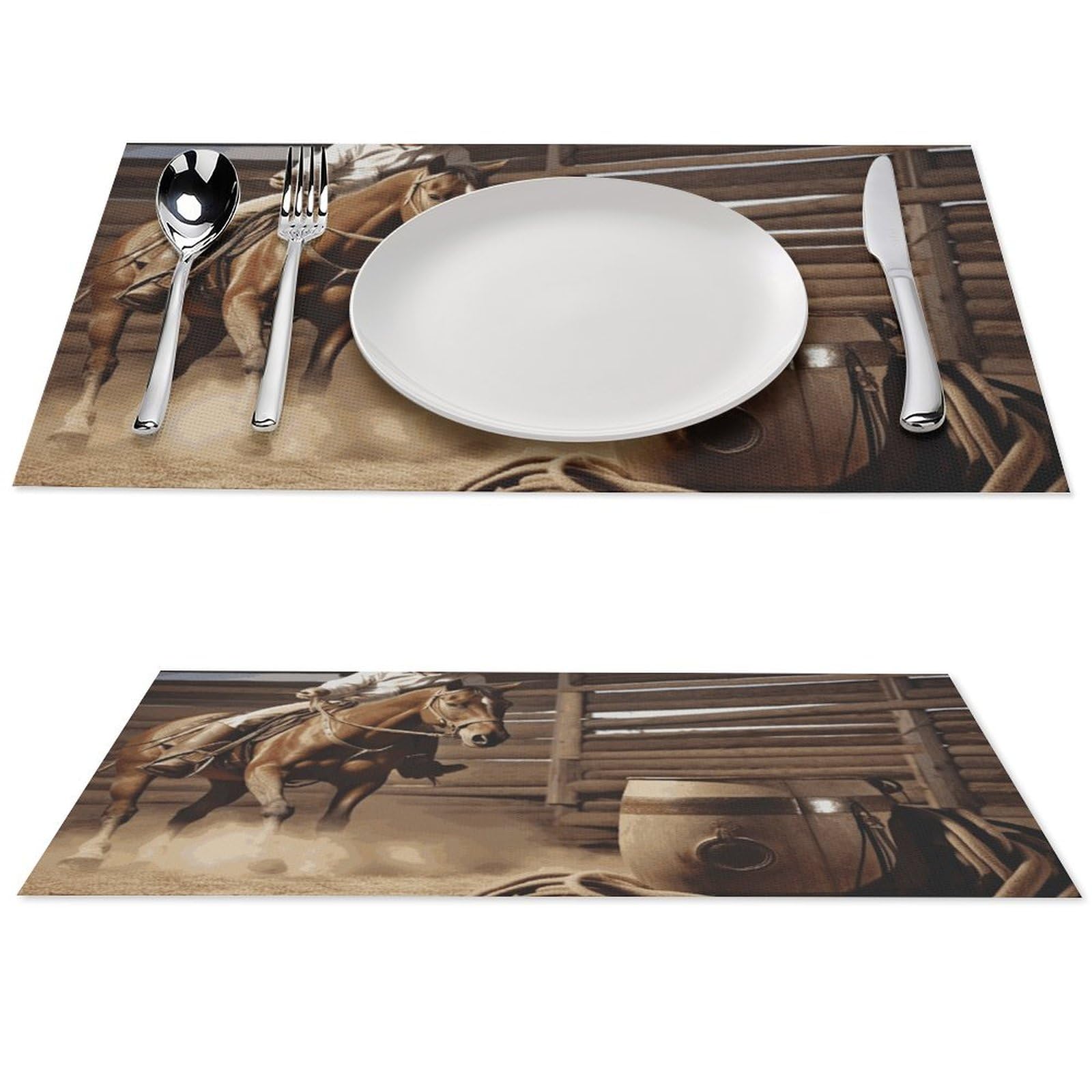 Sets de table extérieur et intérieur pour repas de jardin lot de 6