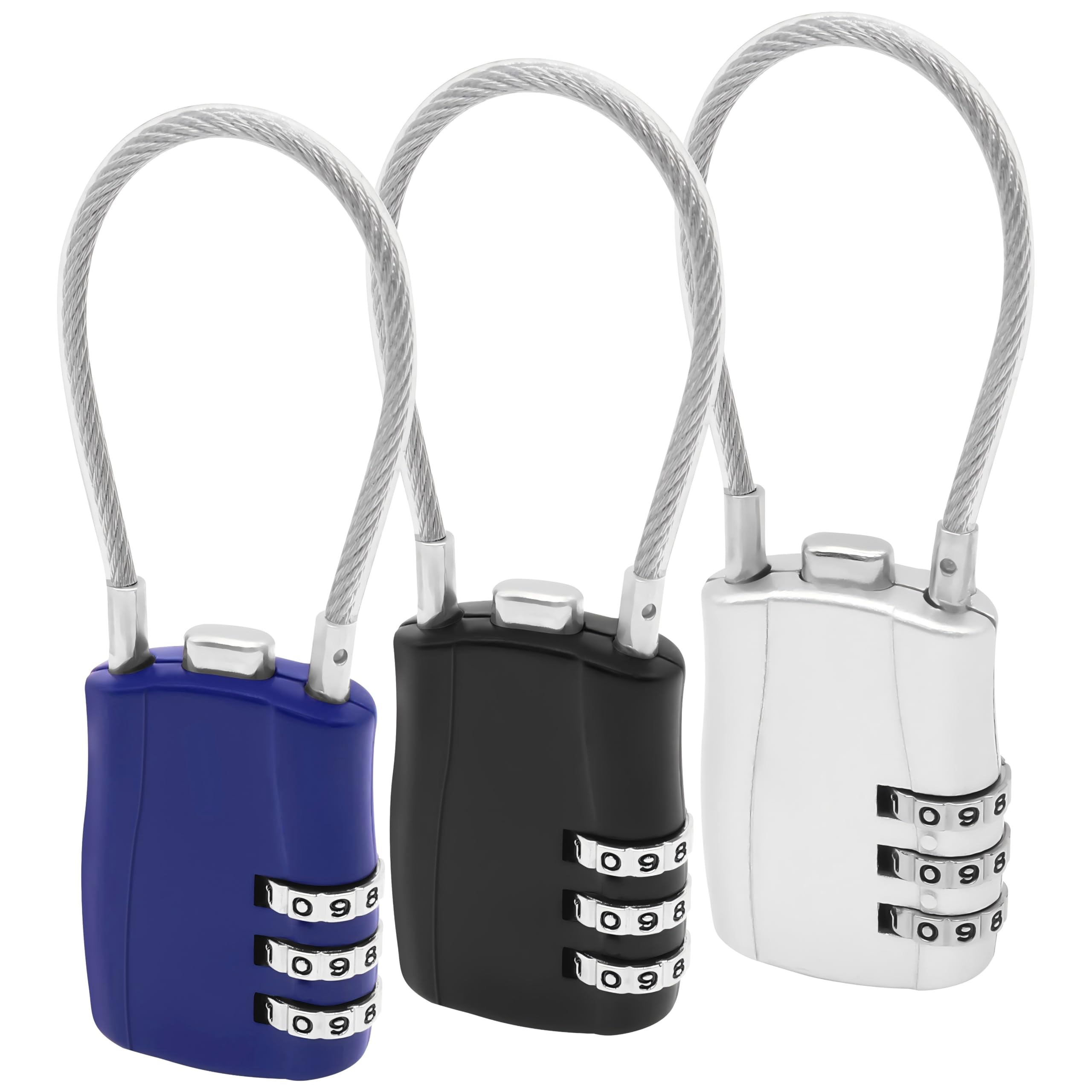 Cadenas à combinaison étanche MEIRIYFA à code pour sac à dos, portail et vélo