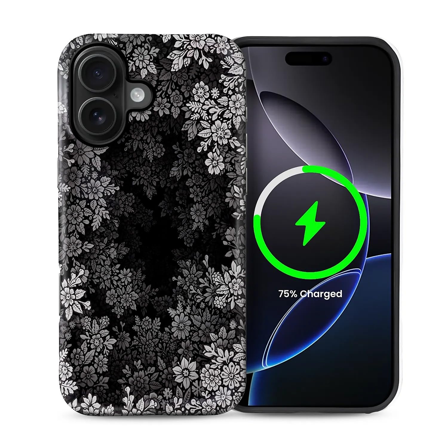 OURZPO for iPhone 16 Plus Case,Campatible with Magsafe,TPU Silicone + PC Hard Shell 2 Layer Protection, Shockproof Resilience & Matte Scratch