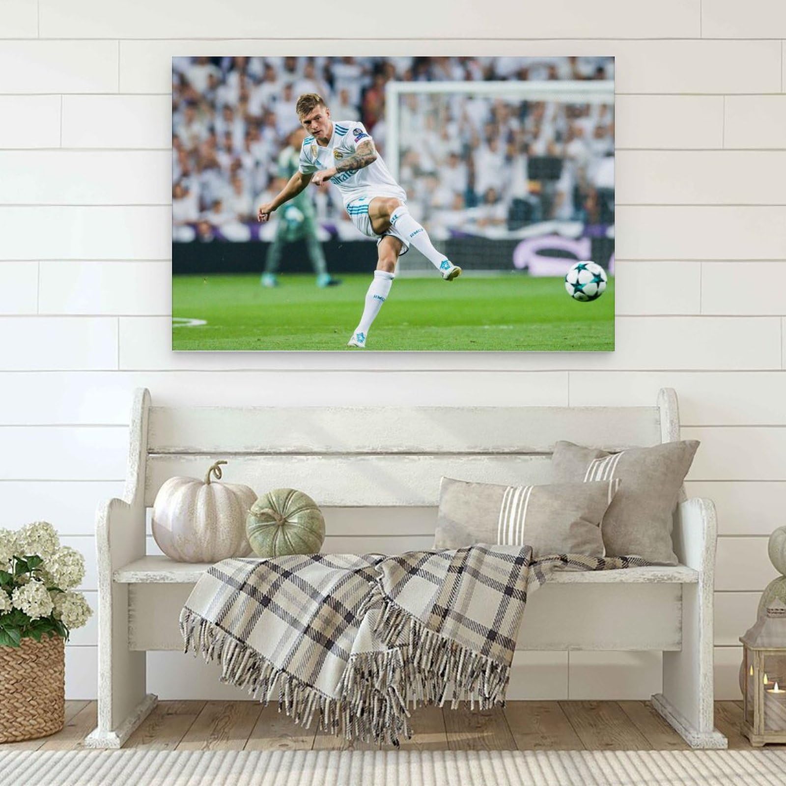 Toni Kroos Shooting Poster Home Decor Wall Art Hanging Picture