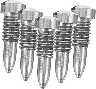 Metal Threaded Rod Set Saxophone Repair Screws 5pcs for Maintenance
