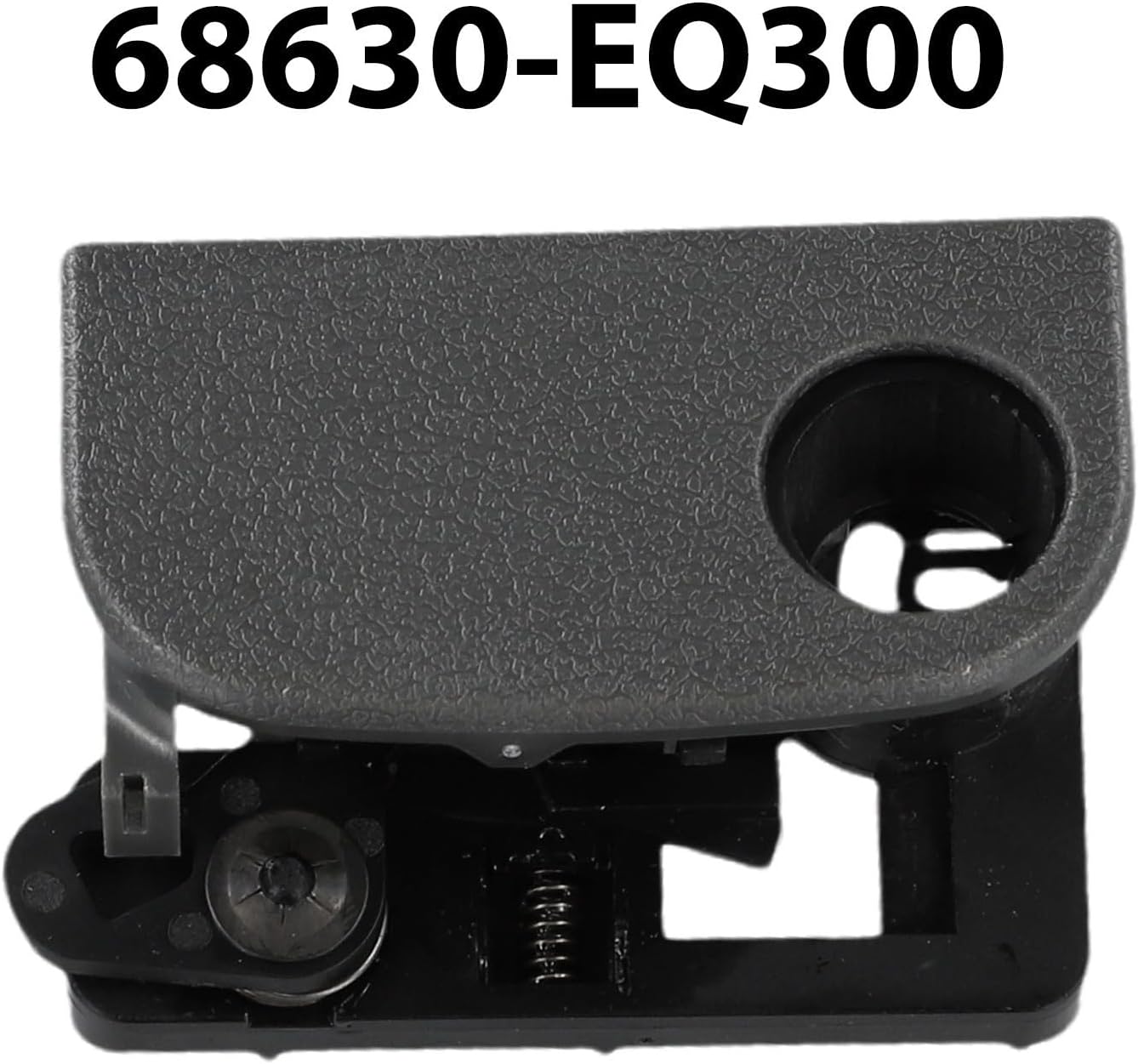 Glove Box Lock Latch Lid Handle Assembly, for T30 68630-EQ300 Black Replacement Interior Car Storage Dashboard Compartment