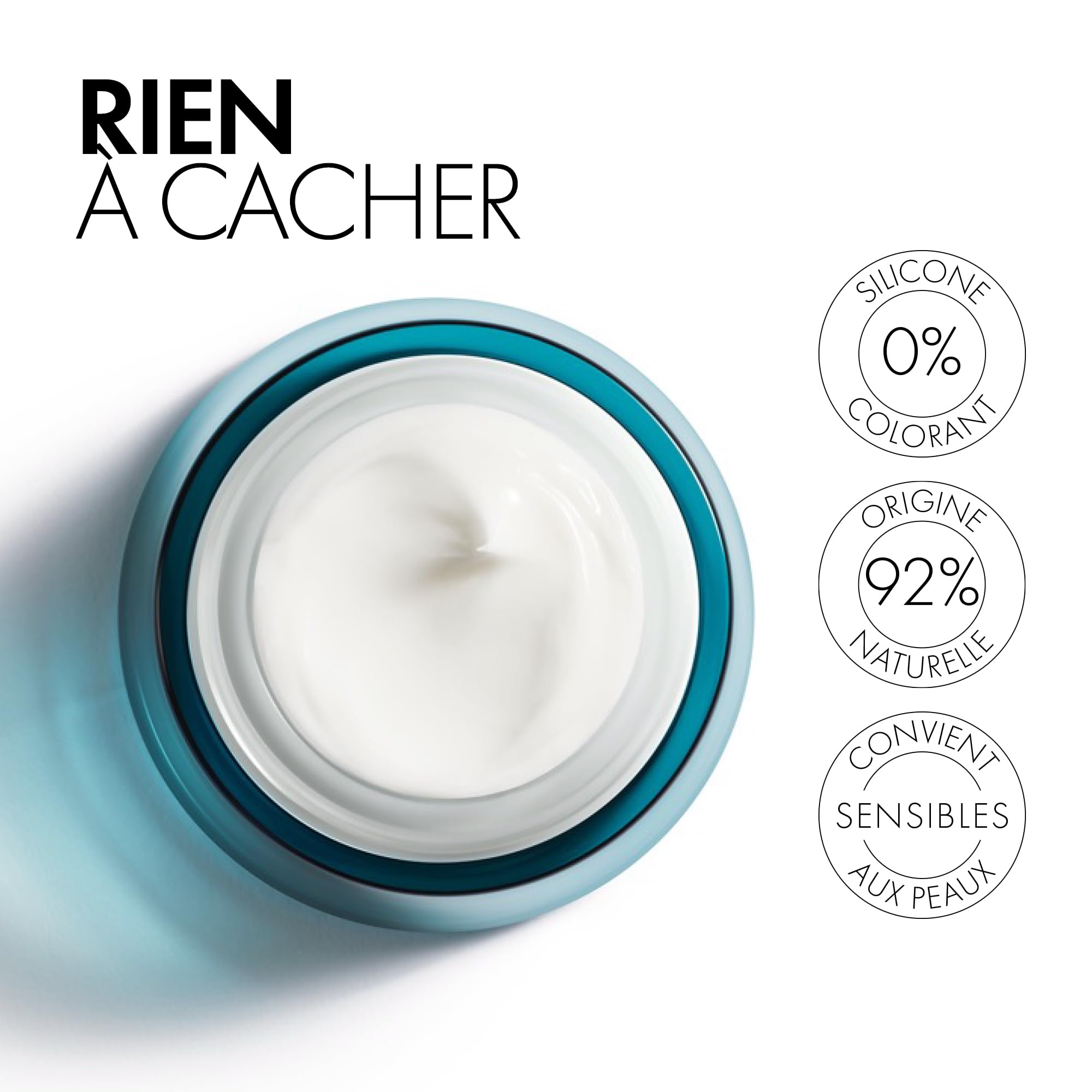 VICHY | Pakiet mineralny 89 | Booster 50ml + bogaty krem 100 h 50 ml | Długotrwała nawilżająca pielęgnacja twarzy | Wzmacnia barierę nawilżającą skórę | Woda wulkaniczna Vichy & Kwas hialuronowy