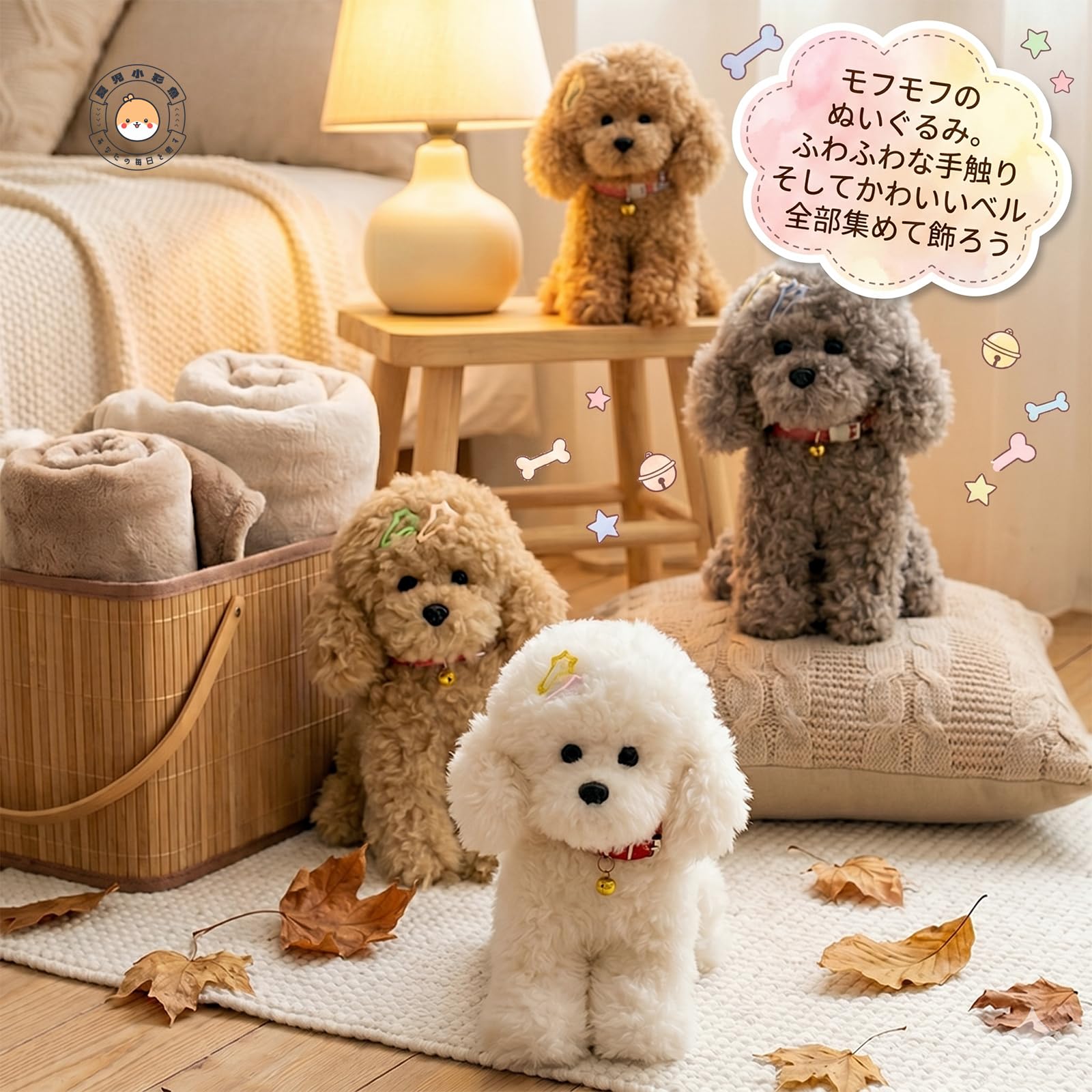 Amazon.co.jp: トイプードル ぬいぐるみ リアル 本物そっくり 癒やし