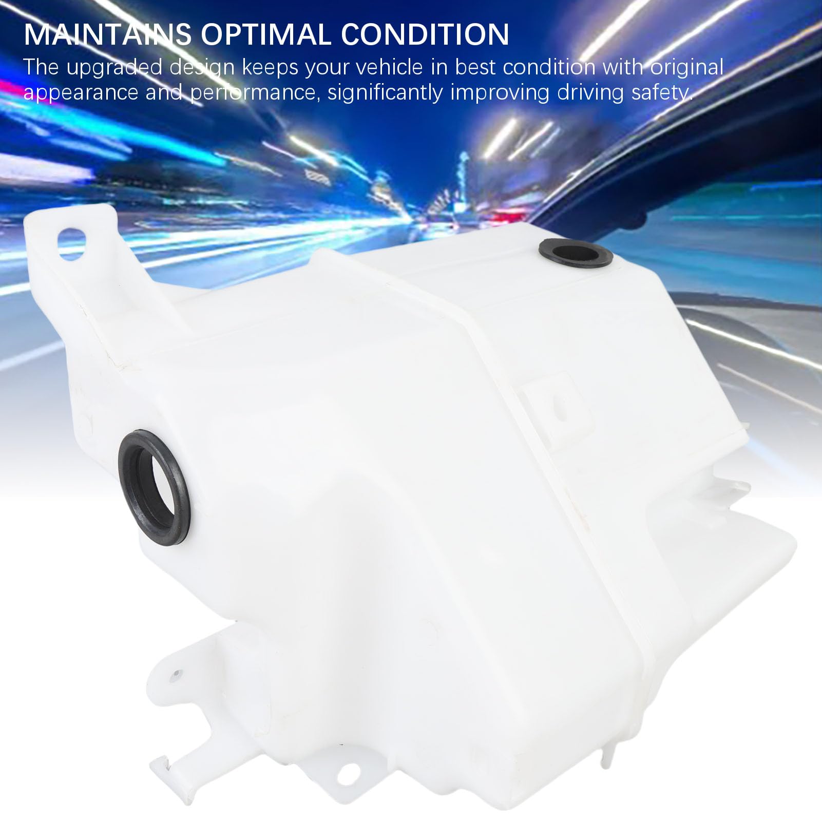 Luocute Conjunto de Tanque de Depósito de Lavaparabrisas, Reemplazo Directo con Tapa y Bomba de Lavado para 2019 2020 2021 2022 2023 2024, Números de Pieza 853150R060
