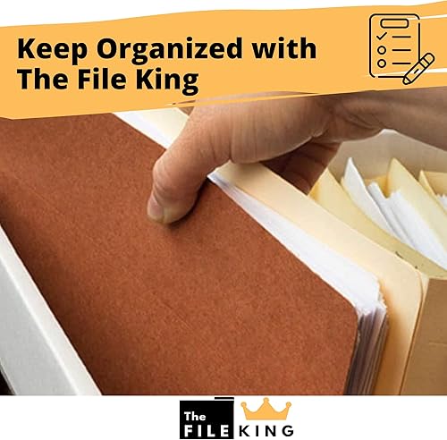 Miniatura 6 de Carpetas de archivo de acordeón tamaño carta  Caja de 10 Redropes  Carpeta de archivo expandible - Expansión de 5.25 pulgadas  Bolsillo organizador