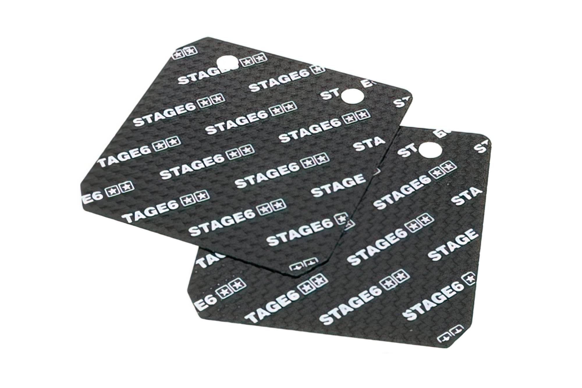 Carbon Membranzungen für Stage6 Membranblock 45° layered 0.35mm