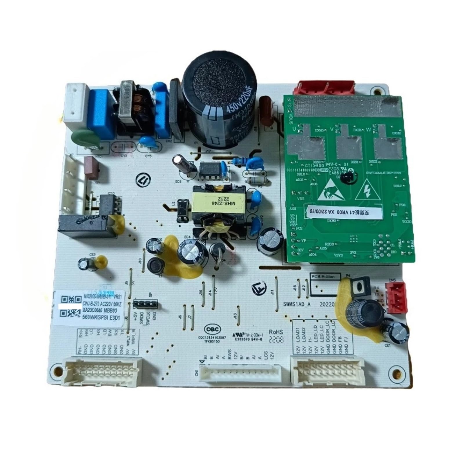 Control Board B2062-001-MBB03，Compatible For Skyworth，Refrigerator Circuit PCB Fridge Motherboard Freezer Spare Parts