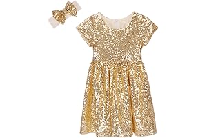 Charming Sequin Dress for Girls, Inspired by Taylor Swift's Enchanting Style