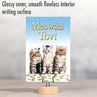 Vista 5 de NobleWorks - Divertida tarjeta de felicitación judía del 13º hito Bar Mitzvah con sobre de 5 x 7 pulgadas (1 tarjeta) Tarjeta judía del 13º hito