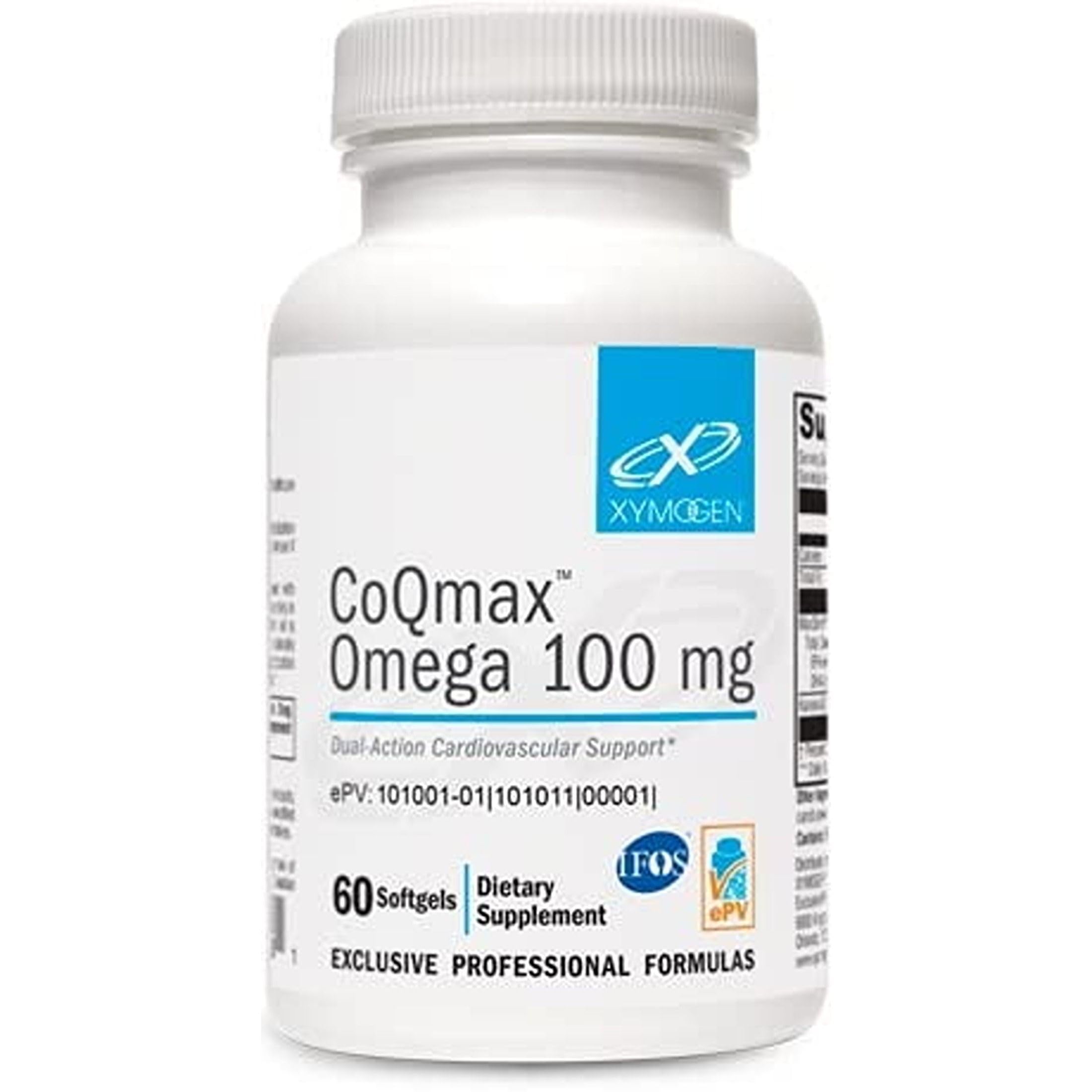 XYMOGEN CoQmax Omega, 60 Softgels