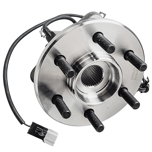 Miniatura 22 de Detroit Axle - Buje de cojinete de rueda delantera 4WD para Ford F-250 F-350 Super Duty 1999-2004, Excursion 2000-2002, Cojinete de rueda y conjunto