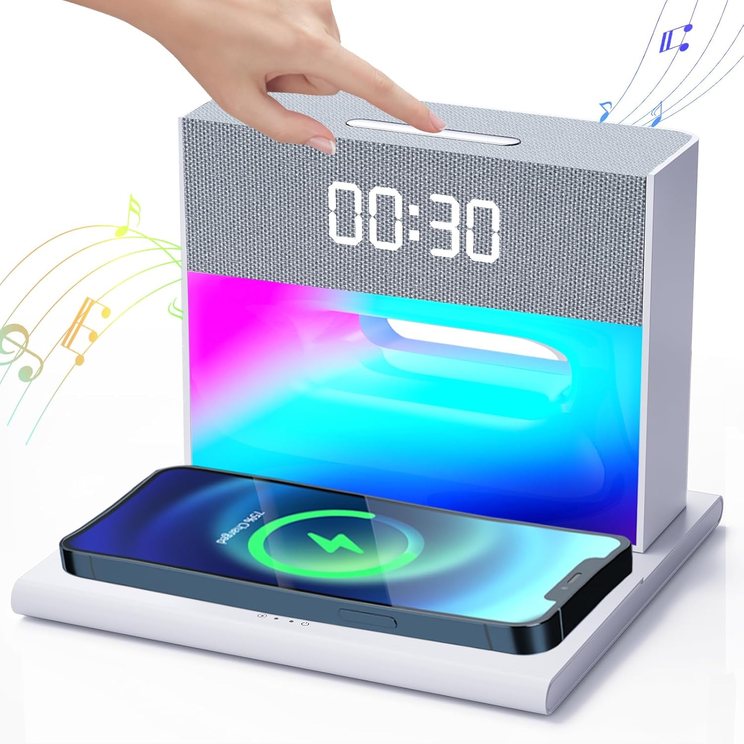 POHO Alarm Clocks for Bedrooms