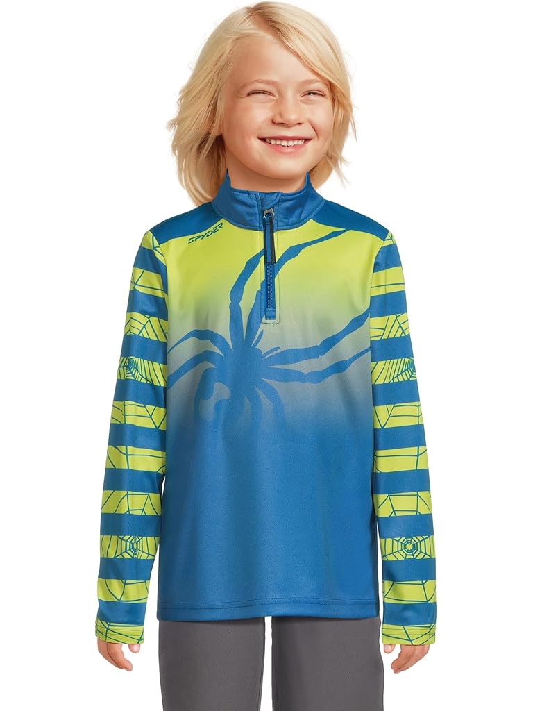 Green Spyder Challenge 1/2 Zip (Toddler/Little Kid)