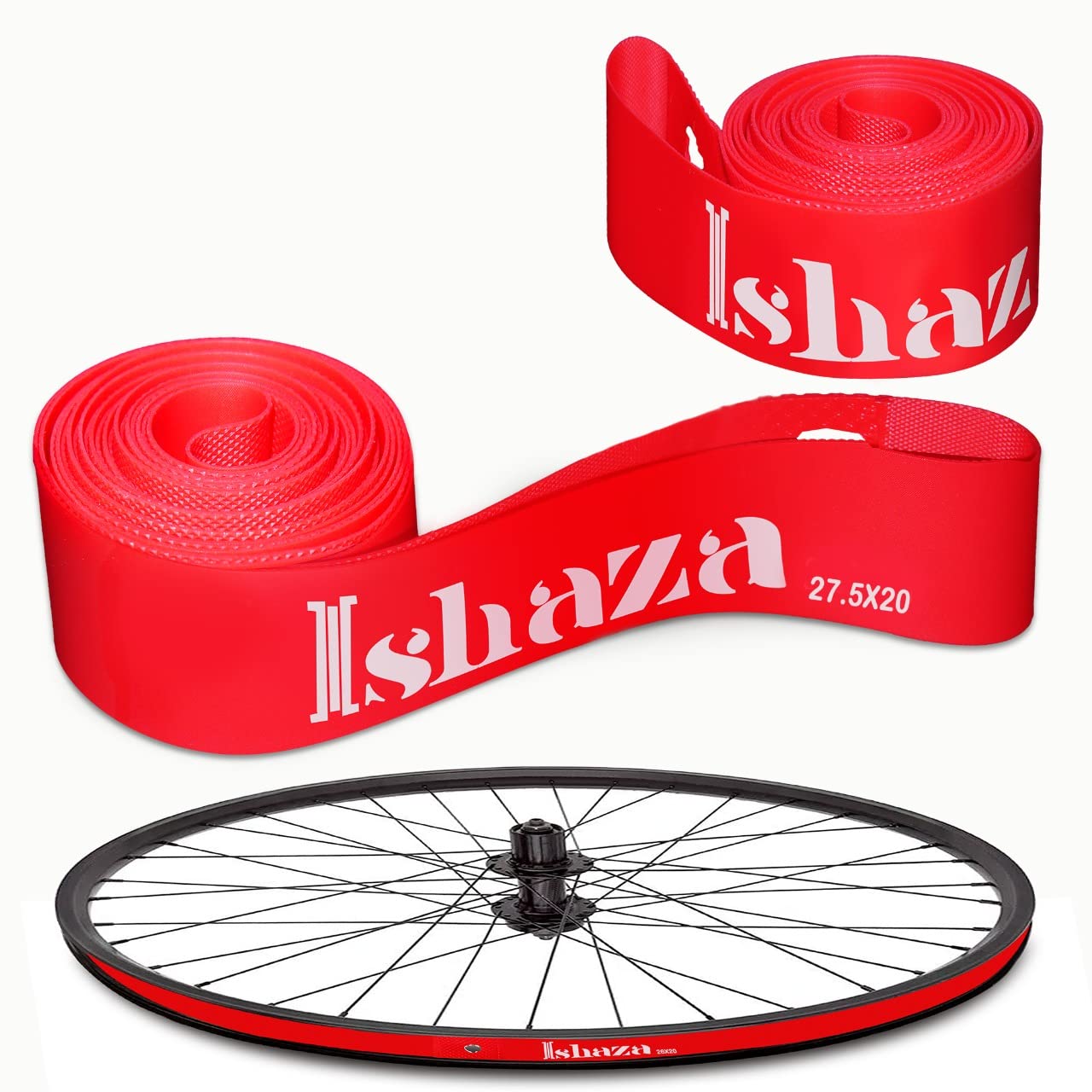 Pack Of Bicycle Rim Strip 26 X 20mm Red Desertcart INDIA