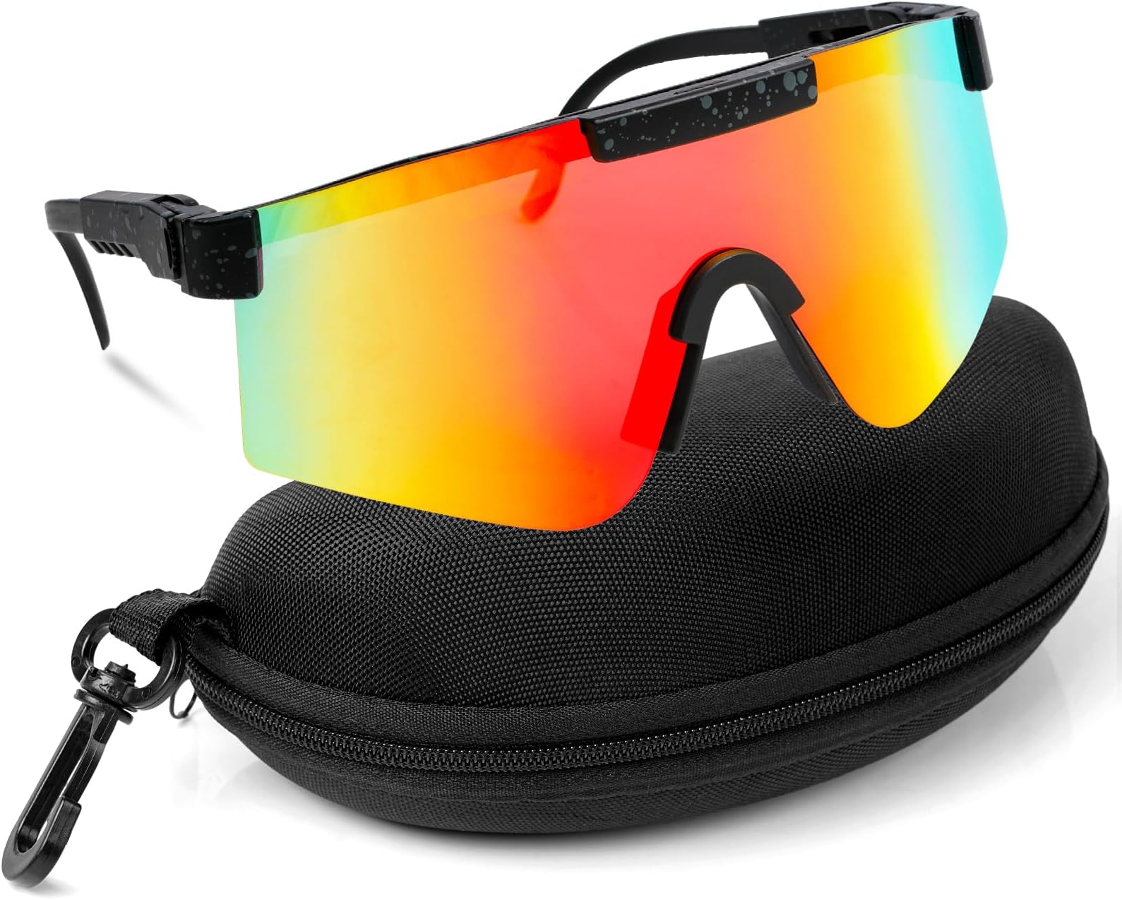 Cycling Glasses, Polarized Sports Sunglasses Anti-UV400 Running Glasses for Men Woman Outside Hiking Running Fishing Riding