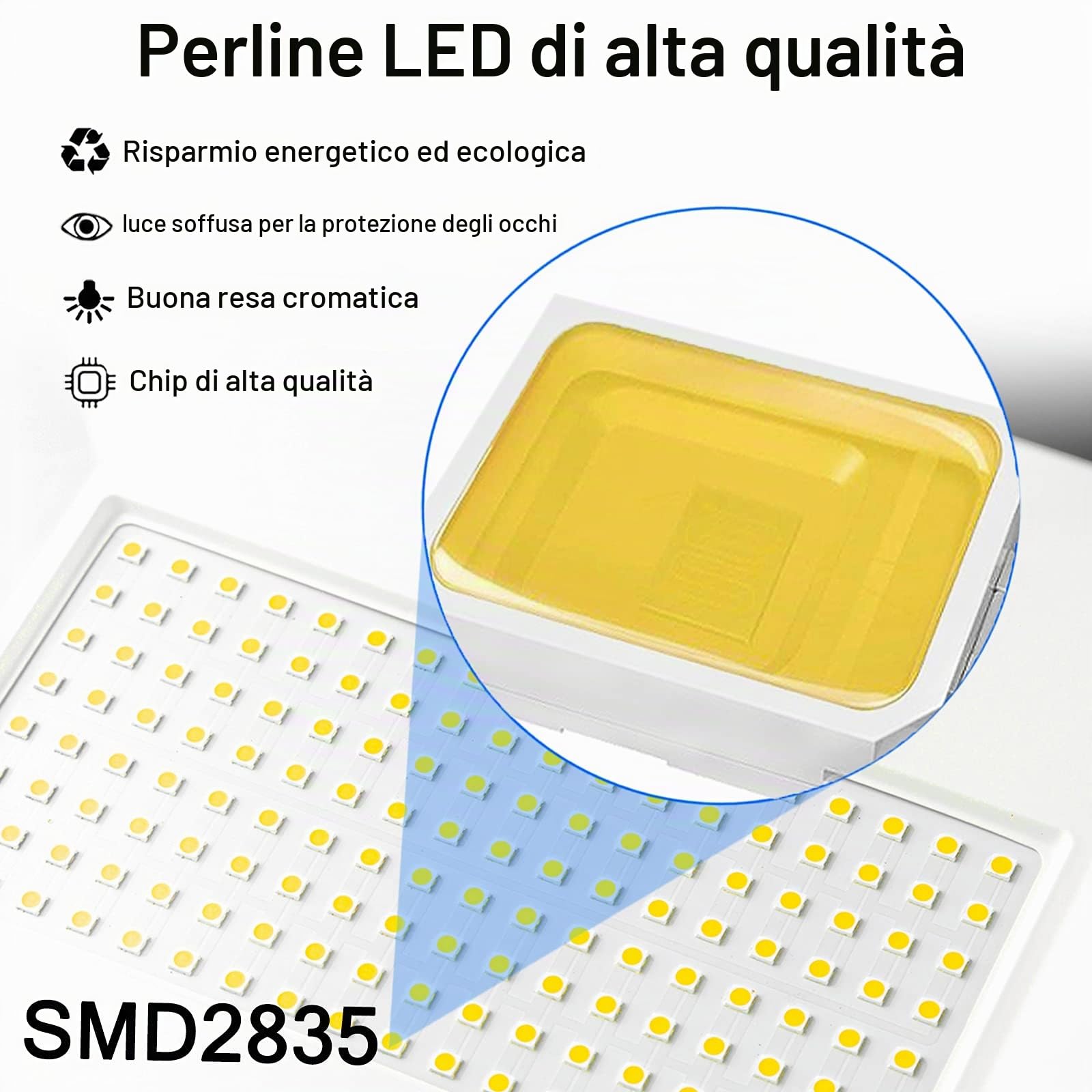 Froadp 2x200W Faretto Cavalletto Telescopico Proiettore, Doppio Faretto LED Faretto Portatile, Costruzione Lampada da Lavoro a LED Portatile Impermeabile, Alloggiamento in Alluminio (Bianco freddo)