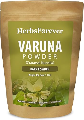Miniatura 9 de Herbsforever Polvo orgánico Varuna Crataeva Nurvala de 8.11 oz sin OMG, extracto vegano para apoyo de la función de la vejiga y el riñón, promueve