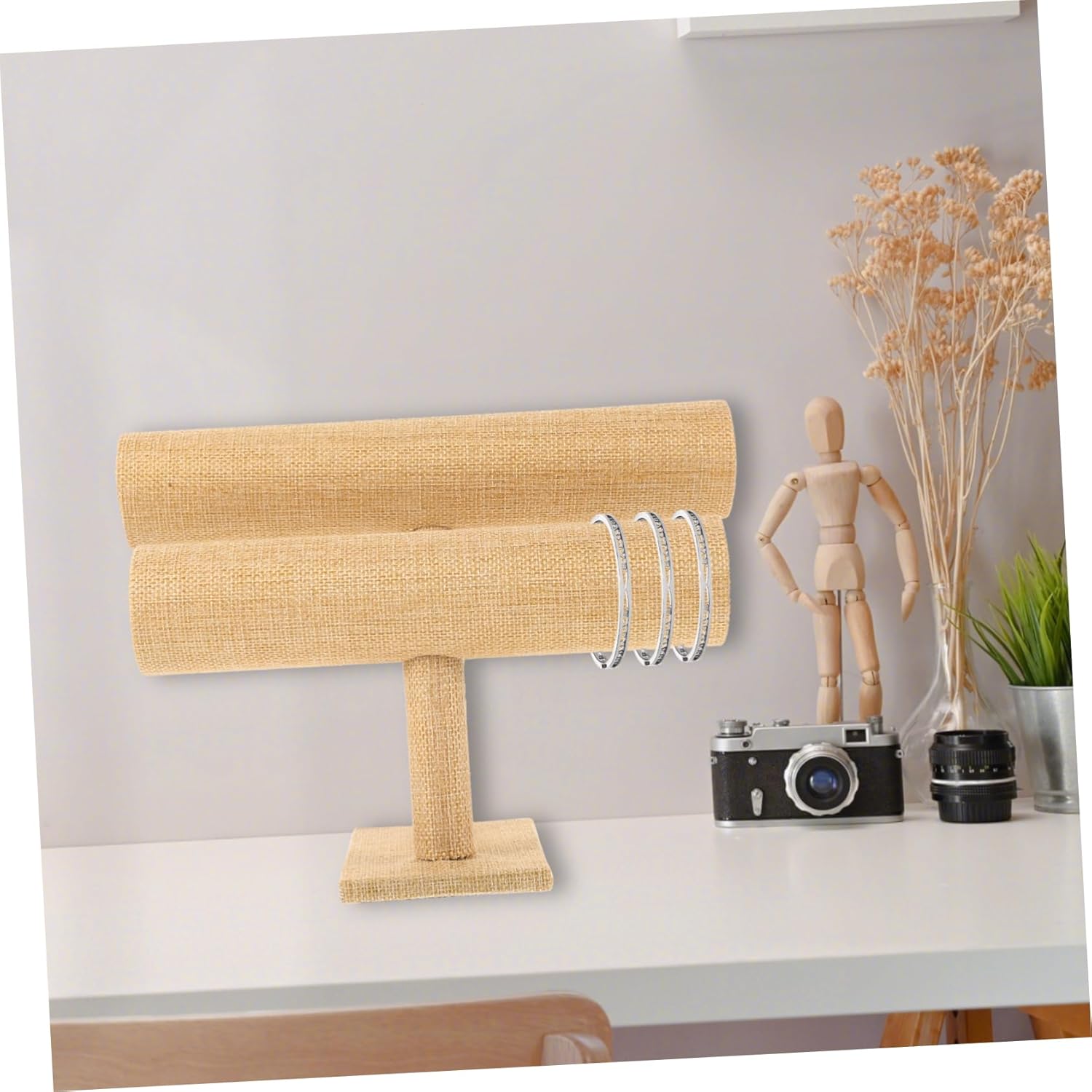 VANZACK Elegant Headband Display Stand Levels Organizer for Hair Bands and Bracelets