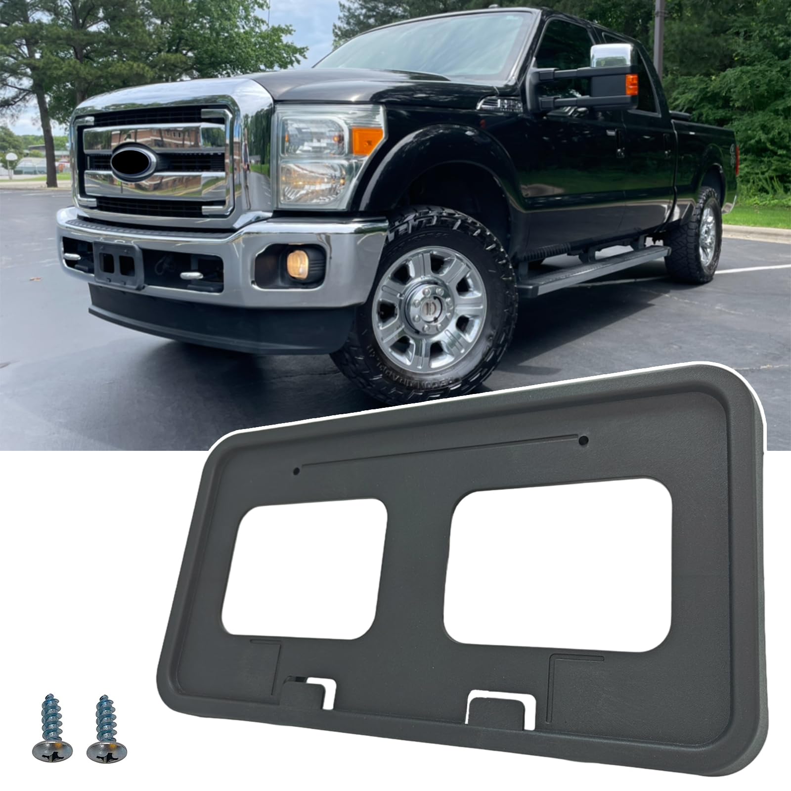 Wocch Front License Plate Bracket for Ford