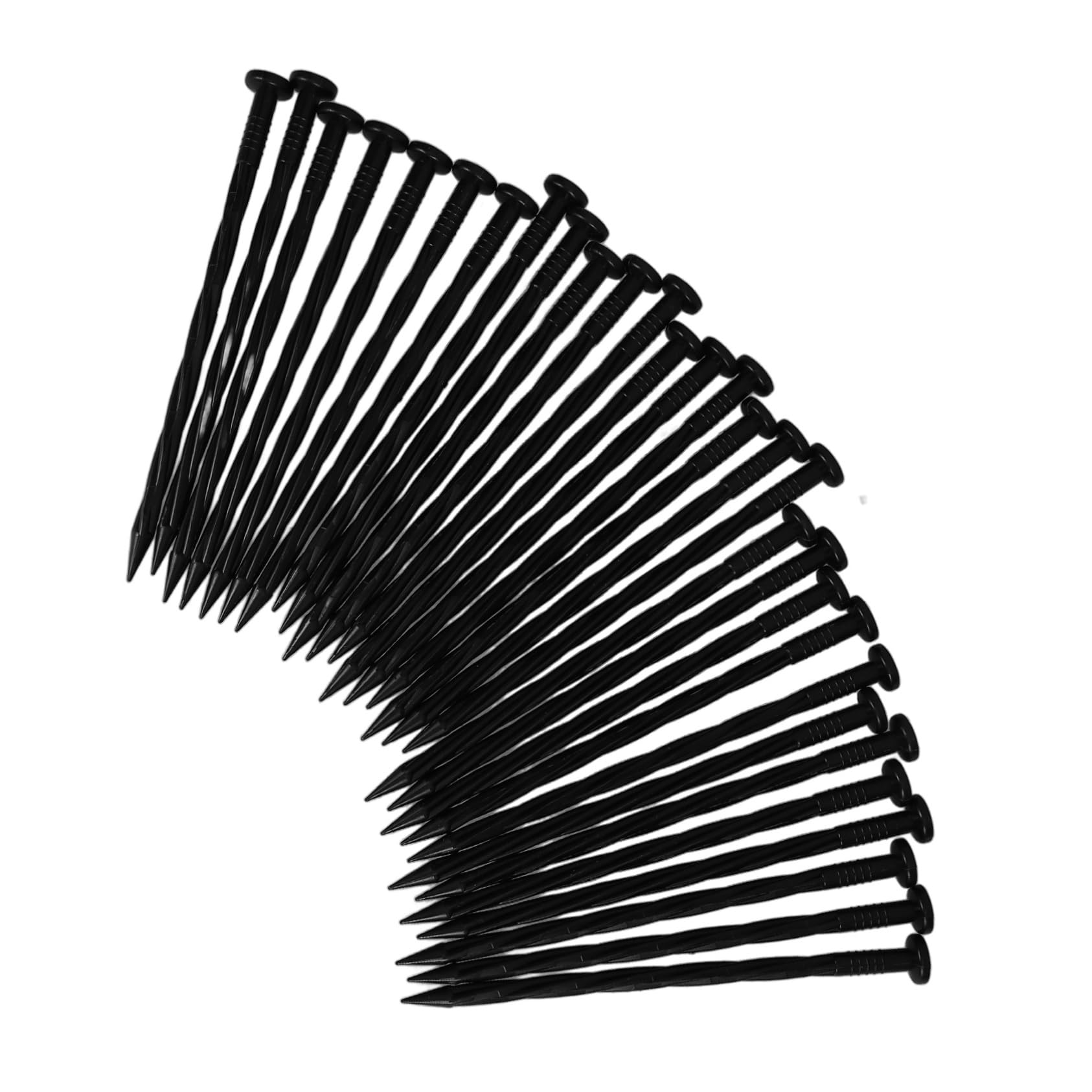 BESPORTBLE 3 Set di Picchetti da Giardino in Plastica per Giardinaggio Facile Installazione 30 Pezzi * 3