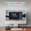ULANZI D200X 8-in-1 Stream Controller with 3 Knobs 14 LCD Macro Keys Stream Deck with USB-C Docking Station 4K HDMI Audio Port Compatible with Mac/Windows for OBS/Streaming/Editing/Photography