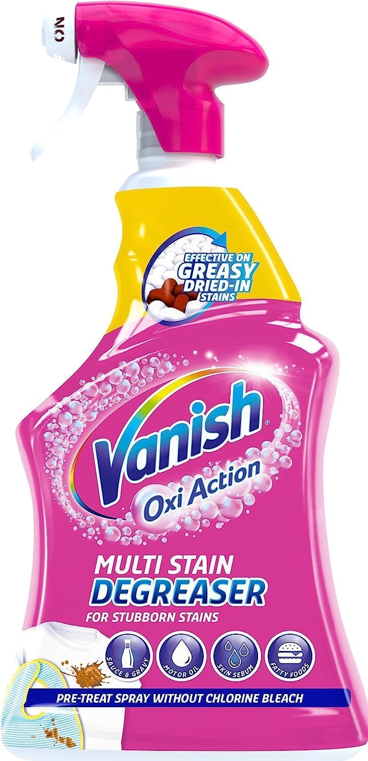 Vanish Multi Stain Degreaser | Gold Oxi Action | Quitamanchas para ropa | Tamaño: 950ml