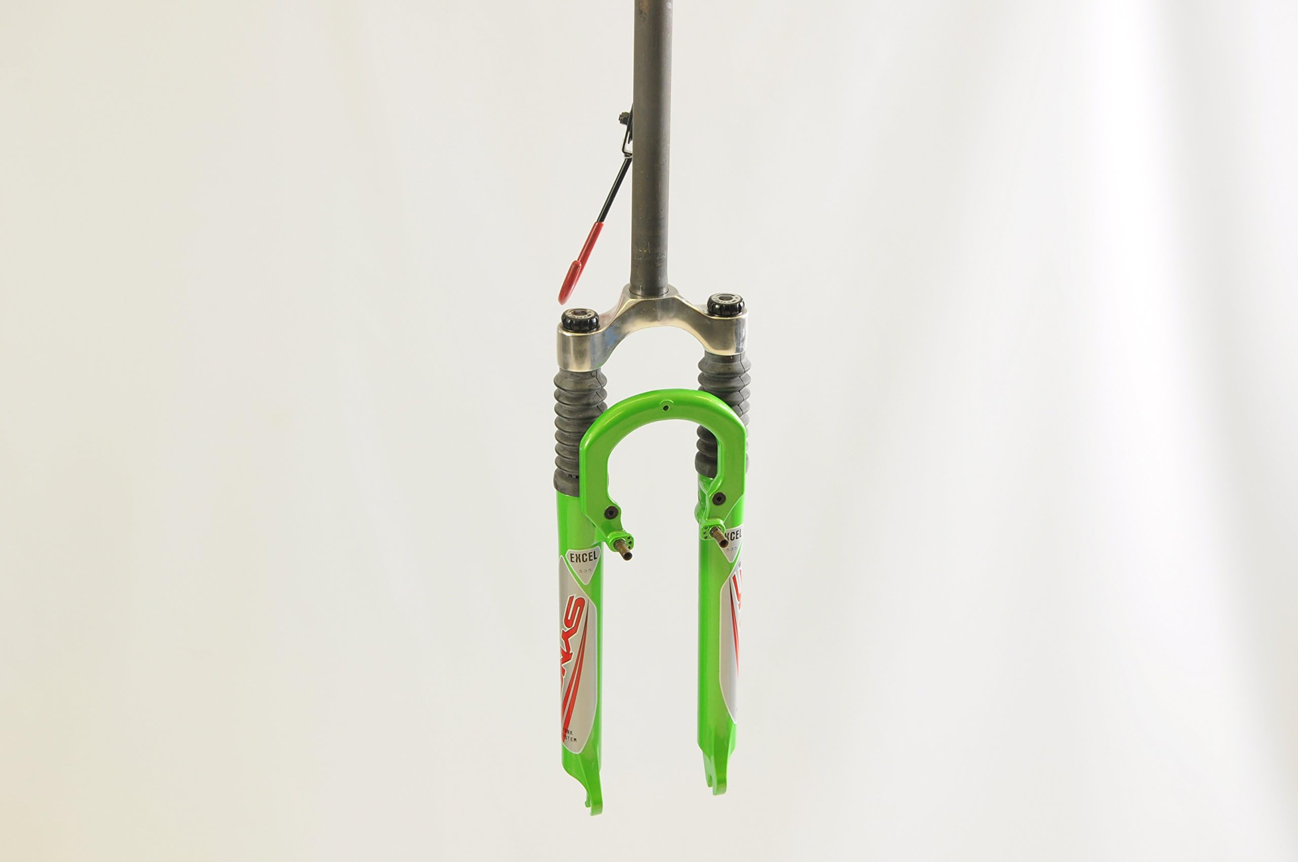 26" MTB SUSPENSION FORK SYNC EXCEL 535 V-BRAKES 1 1/8” WITH PRELOAD ADJUST, ALLOY BLADES & CROWN,CR-MO STANCHIONS GREEN