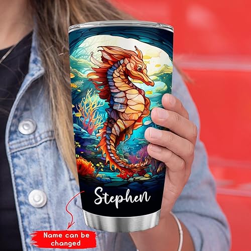 Miniatura 9 de Vaso de pato con tapas de 20 onzas, vaso de acero inoxidable aislado de pato personalizado, regalos para amantes de los animales de pato, tazas de