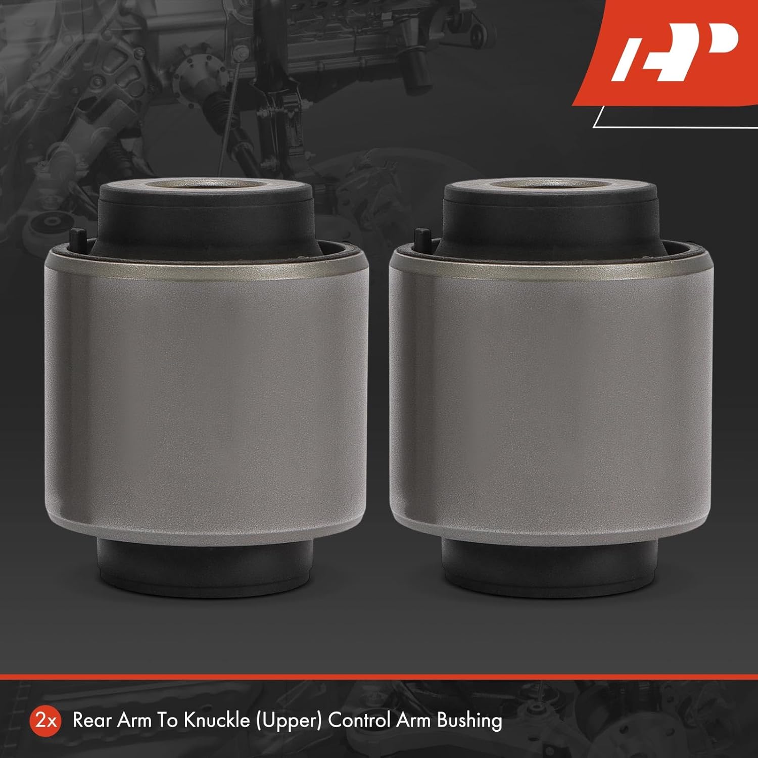 A-Premium 2 x Rear Arm To Knuckle (Upper) Control Arm Bushing Kit, Compatible with Mitsubishi Eclipse 2006-2012, Galant 2004-2012, Endeavor 2004-2008/2010-2011