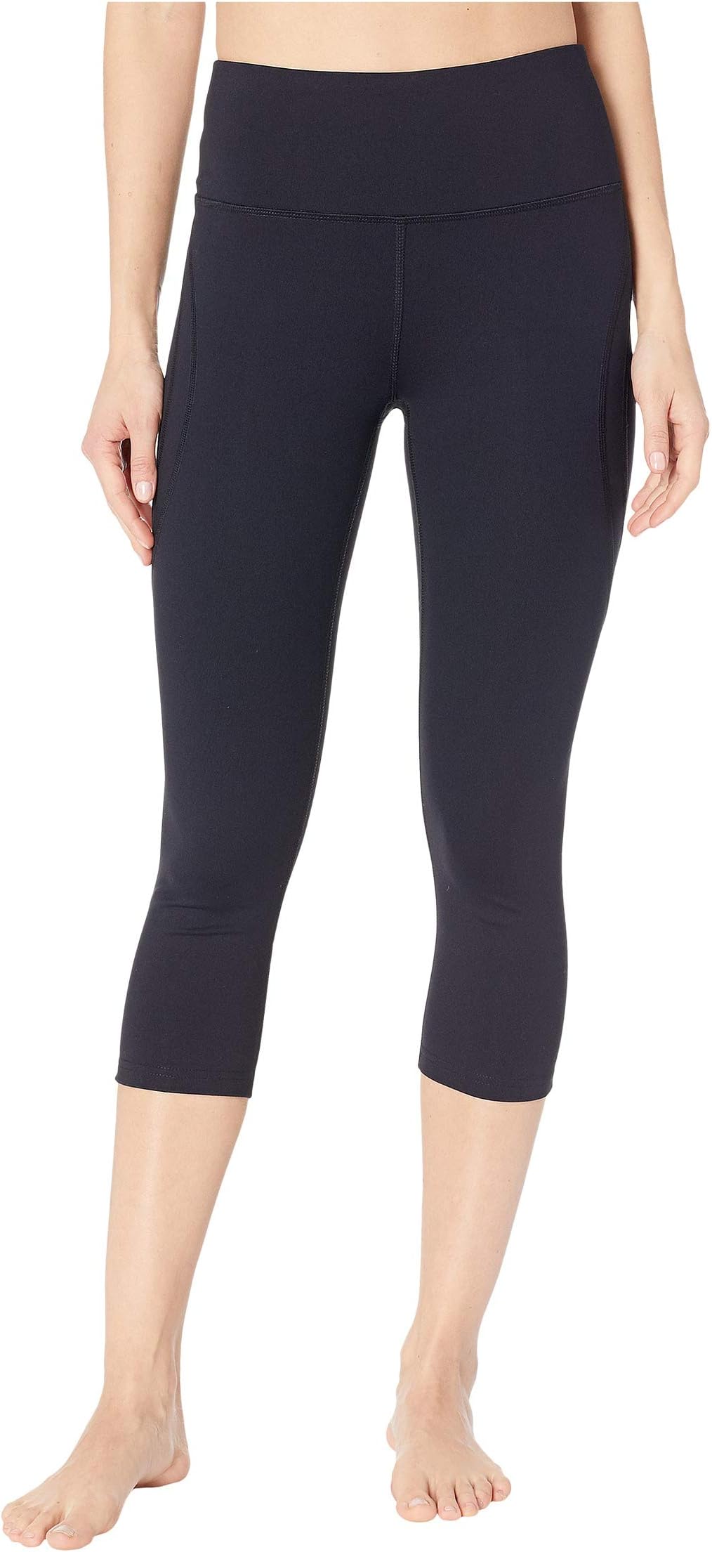 High-Rise "SS" Seam Capris