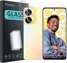 Sponsored You’re seeing this ad based on the product’s relevance to your search query.Learn more about this advertisement Nixinioo Pack of 2 + 2 Screen Protectors for Realme C55 with Camera Protection, 9H Hardness Protective Glass Film [Fingerprint ID Support] HD Clear Screen Protector