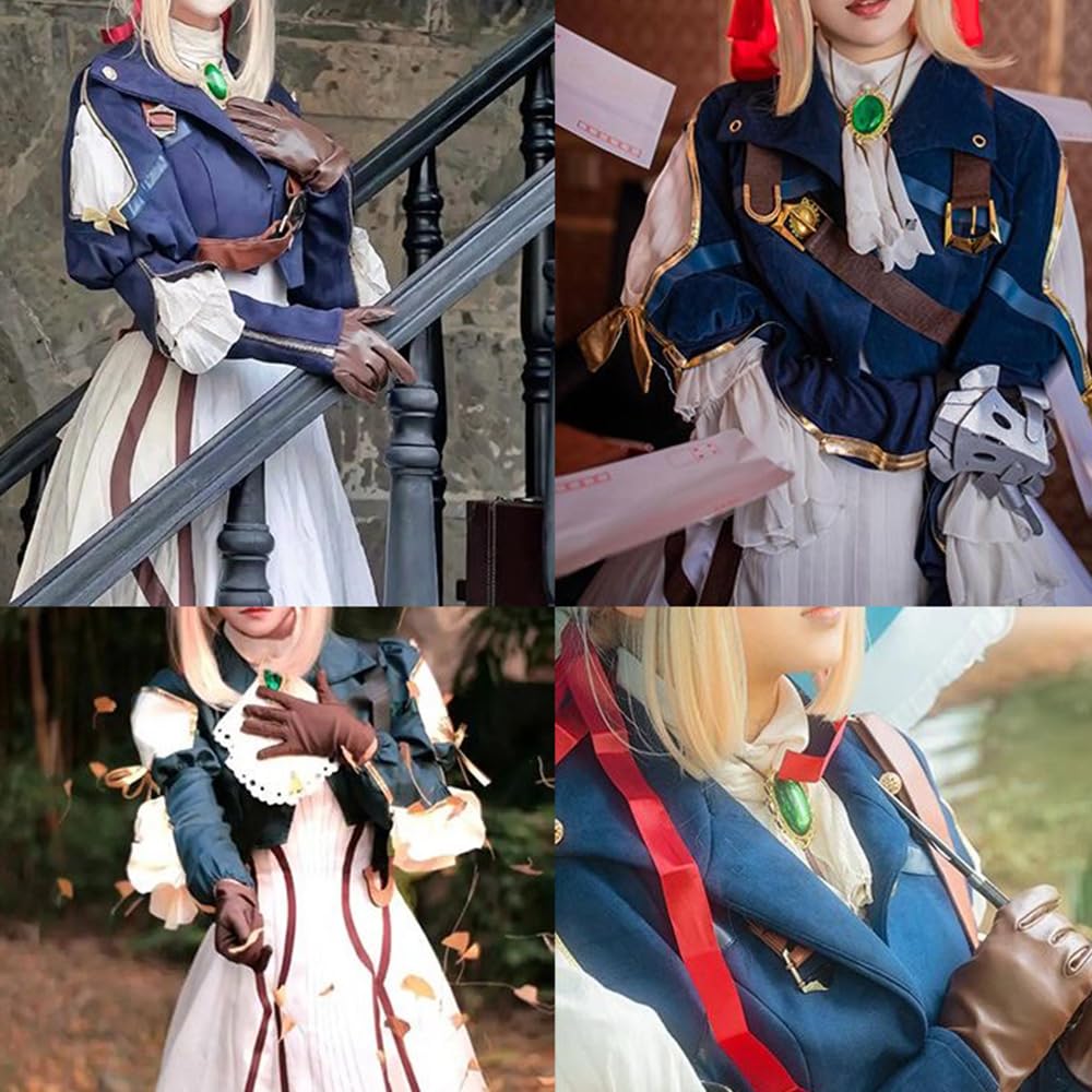 Fioletowy Evergarden koronkowy parasol vintage składany parasol fioletowy Evergarden rekwizyty do cosplay scena występ fotografia rekwizyty