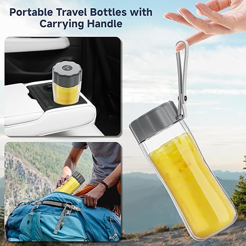 Miniatura 6 de COKUNST Licuadora portátil de 18 oz