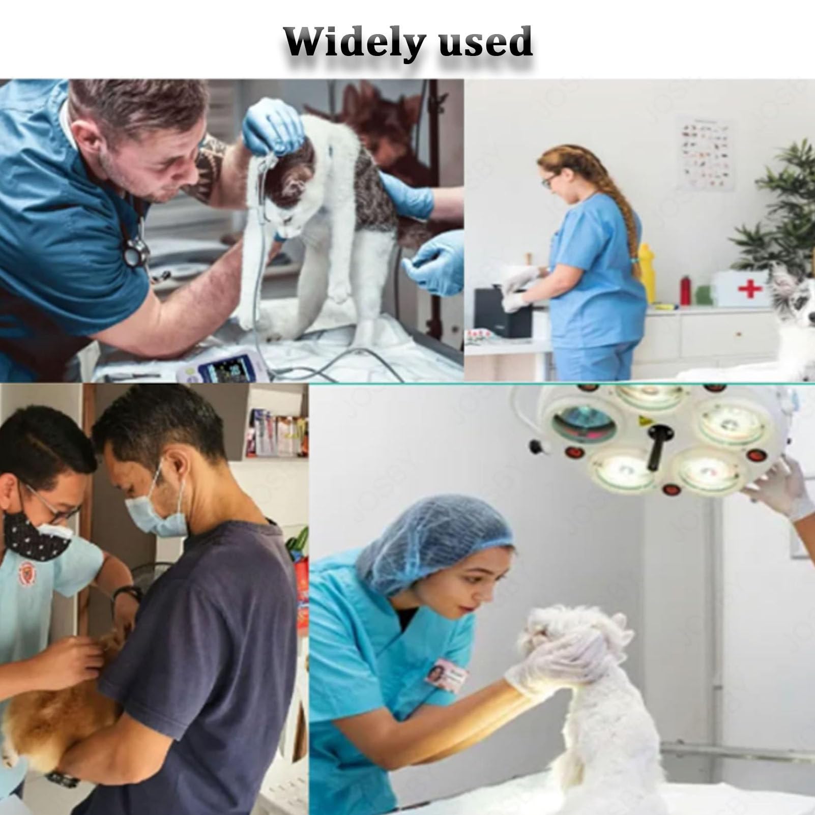 Oxímetro de pulso veterinario, equipo de pulsioxímetro digital portátil para animales, sonda lingual para perros y gatos, fácil de usar y monitor preciso.