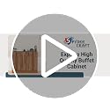 Image of Spyder Craft Accent Multipurpose Cabinet with Storage Storage Organizer with Doors Side Cupboard for Shoe, Hallway, Kitchen, Living Room, Office, Color -Noyce Lyon (Assembly - DIY)