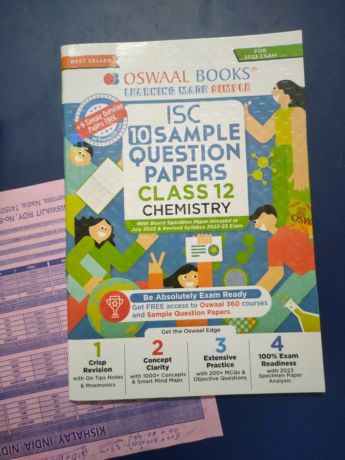 OSWAAL SAMPLE PAPER CHEMISTRY CLASS 12 PDF 2023 visual data 7