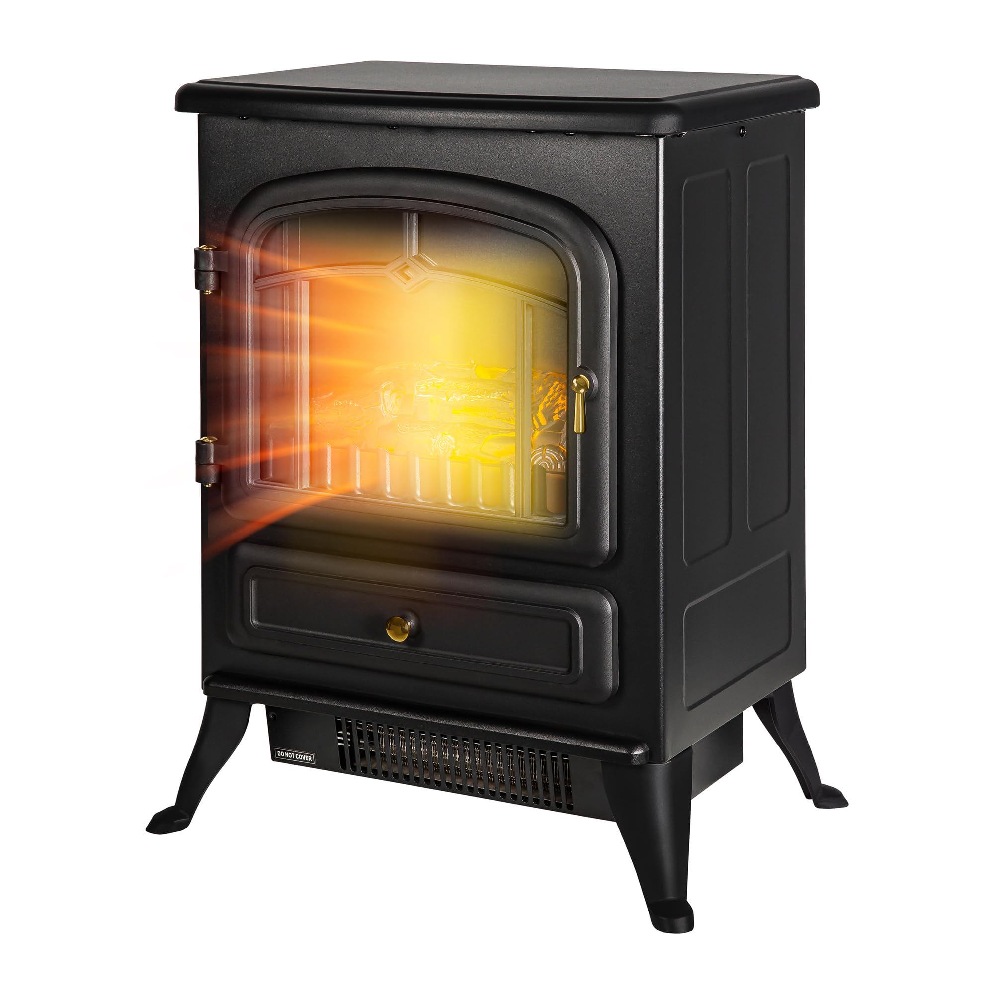Russell Hobbs Rhefstv1002B 1.85Kw Black Electric Stove Fire